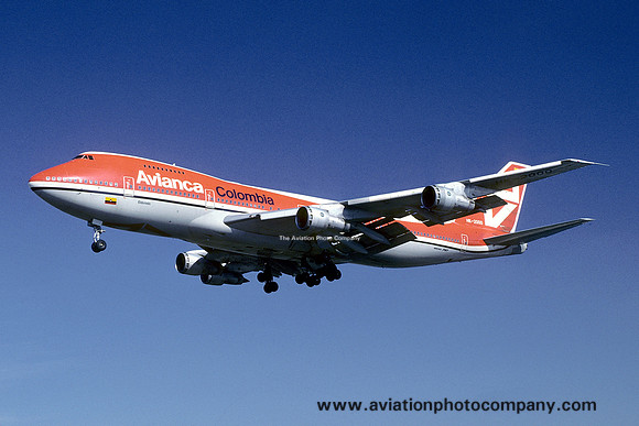 Avianca Colombia Boeing 747-100 HK-2000 (1978)