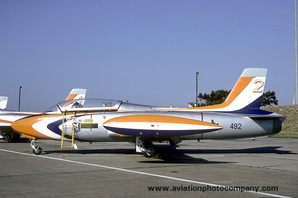 South African Air Force Silver Falcons Atlas MB.326M Impala I 492 (1987)