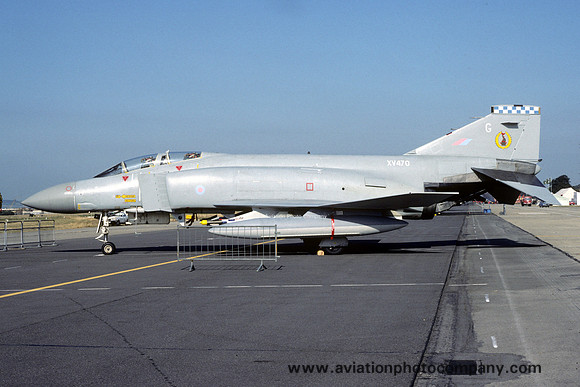 RAF 19 Squadron McDonnell F-4M Phantom FGR.2 XV470/G (1983)