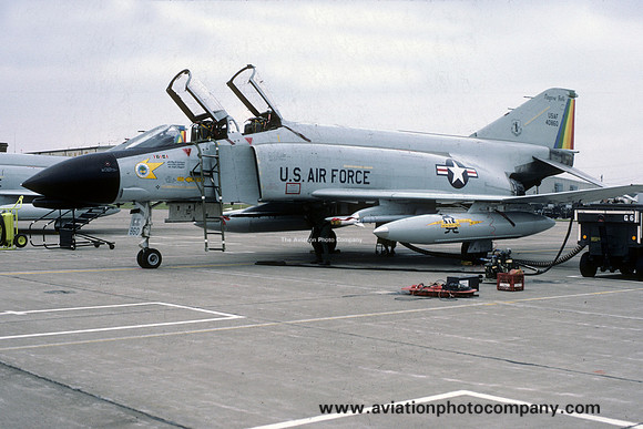 USAF New York ANG 136 FIS McDonnell F-4C Phantom 64-0860 (1986)