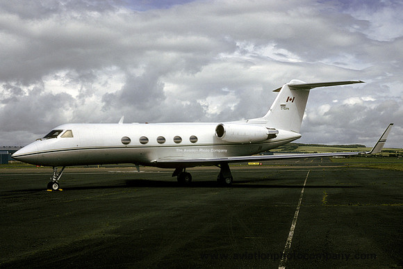 Gulfstream III C-GGPM at Prestwick (1998)