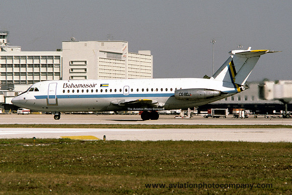 Bahamasair BAC 111-401AK C6-BDJ at Miami IAP (1978)