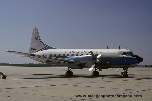 US Navy VR-52 Convair VC-131H Samaritan 542817 (1979)