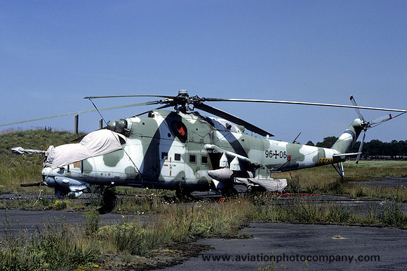 German Air Force KHG3 Mil Mi-24D 96+06 (1991)