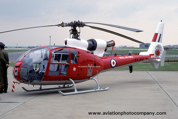 RAF 2 FTS Westland Gazelle HT.3 XX382/M (1983)