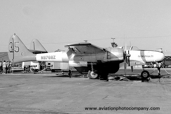 Cal Nat Airways Northrop RF-61C Reporter N9768Z (1968)