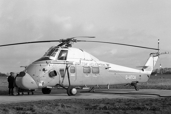 Bristow Helicopters Westland WS.58 Wessex 60 Series 1 G-ATCA (1968)