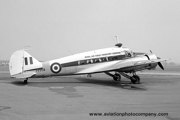 RAF Transport Command Avro Anson C.19 VV958 (1964)