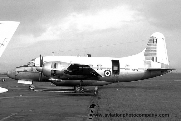 RAF AES Vickers Varsity T.1 WJ896/H (1965)