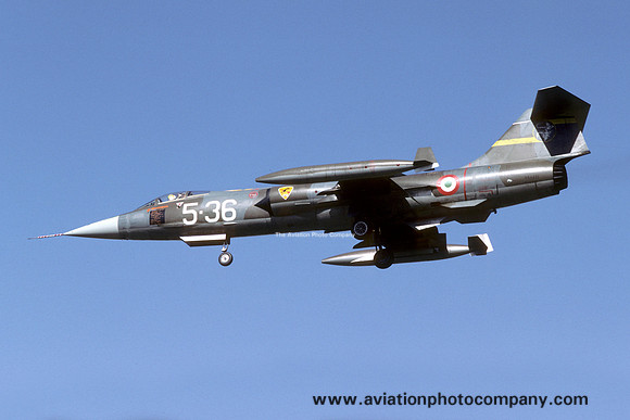 Italian Air Force 5 Stormo Lockheed F-104S Starfighter MM6771/5-36 (1984)