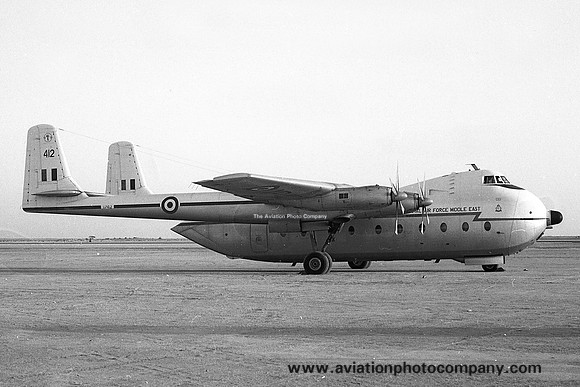 RAF 105 Squadron AWA Argosy C.1 XP412 (1966)
