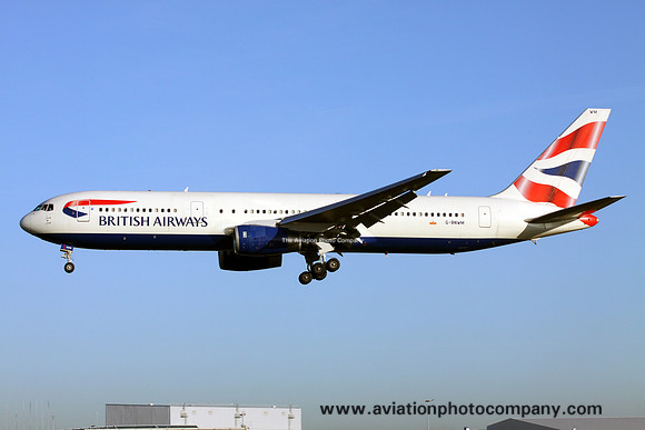 British Airways Boeing 767-300 G-BNWM at London Heathrow (2013)