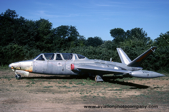 French Air Force Fouga CM.170 Magister 343 at Rochefort (2003)