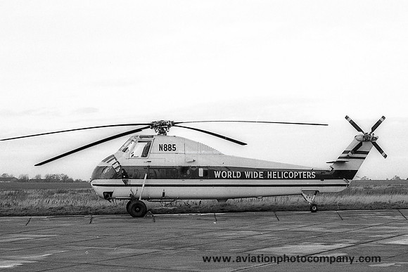 World Wide Helicopters Sikorsky S-58F N885 (1969)