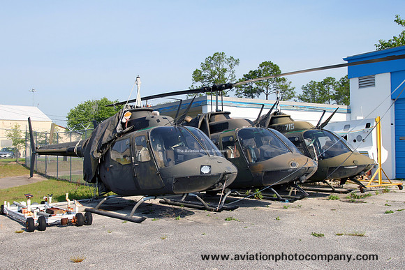 Ex US Army Bell OH-58A Kiowa 71-20715 stored at Tallahassee RAP (2011)
