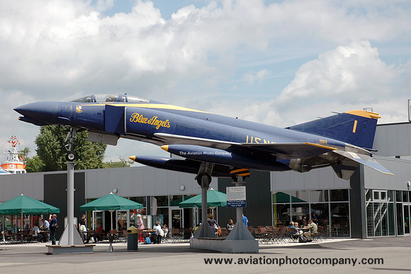 US Navy Blue Angels McDonnell F-4B Phantom 153072 at Speyer (2013)