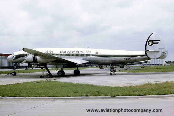Air Cameroun Lockheed L-1049 Constellation F-BGNI (1967)