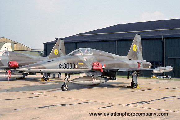 Dutch Air Force 316 Squadron Canadair NF-5A Freedom Fighter K-3030 (1977)