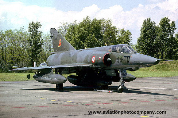 French Air Force ER3/33 Dassault Mirage 3RD 355/33-TD (1985)