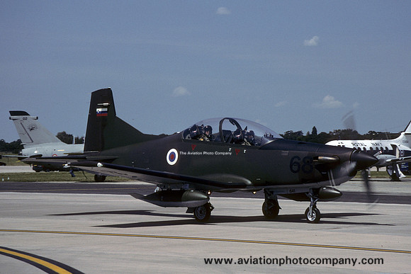 Slovenian Air Force Pilatus PC-9M L9-68 at RIAT Fairford (2002)