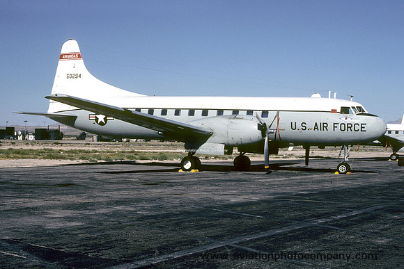 USAF Arkansas ANG Convair C-131D 55-0294 (1982)
