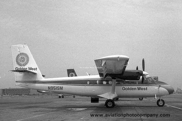 Golden West Airlines DHC-6-100 Twin Otter N951SM (1969)