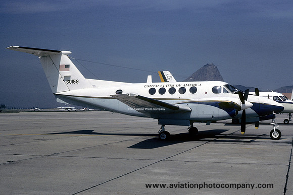 USAF MAAG Brazil Beech C-12A 76-0159 (1981)