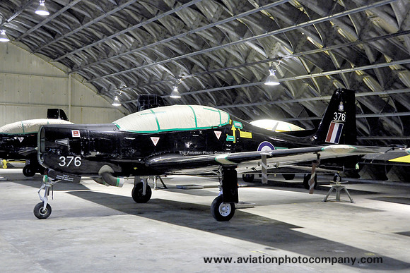 RAF Short Tucano T.1 ZF376 stored at RAF Shawbury (2011)