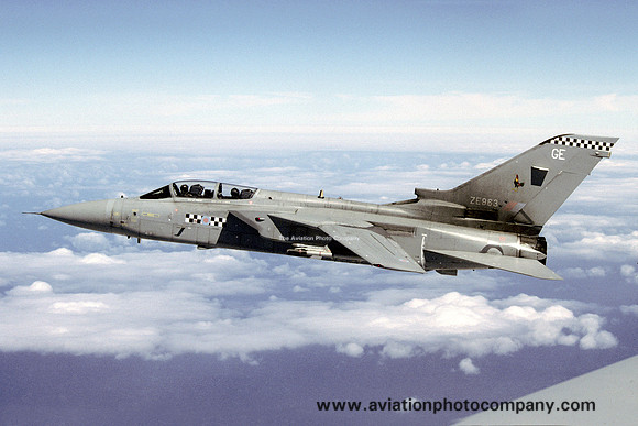 RAF 43 Squadron Panavia Tornado F.3 ZE963/GE (2000)