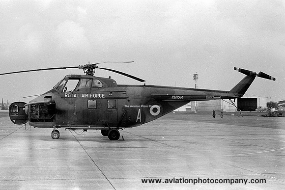 RAF 110 Squadron Westland Whirlwind HAR.10 XN126/A at RAF Seletar (1966)