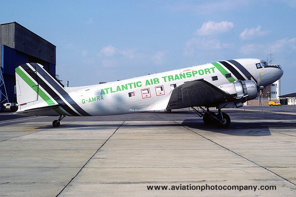 Atlantic Air Transport Douglas C-47B Dakota G-AMRA (1984)