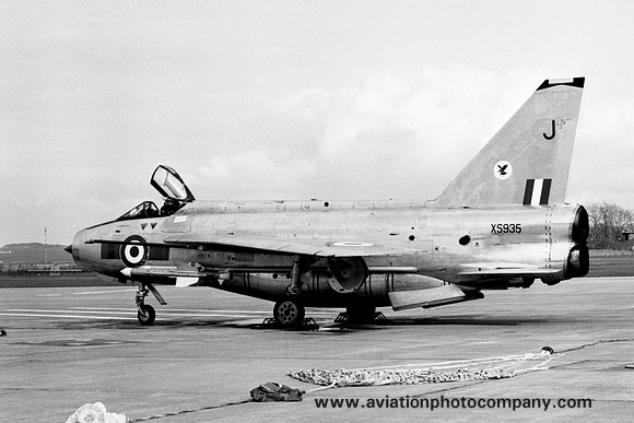 RAF 23 Squadron English Electric Lightning F.6 XS935/J