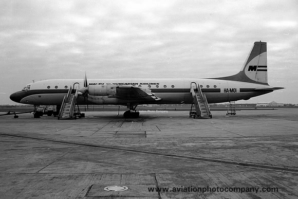 Malev Hungarian Airlines Ilyushin Il-18 HA-MOI (1976)