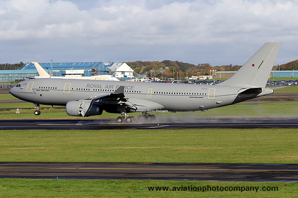 RAF 10 Squadron Airbus Voyager KC.2 ZZ332 at Prestwick (2013)