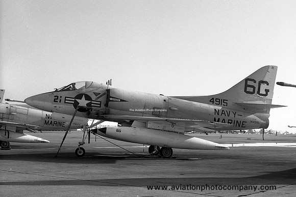 US Navy Alameda Douglas A-4B Skyhawk 144915/6G-21