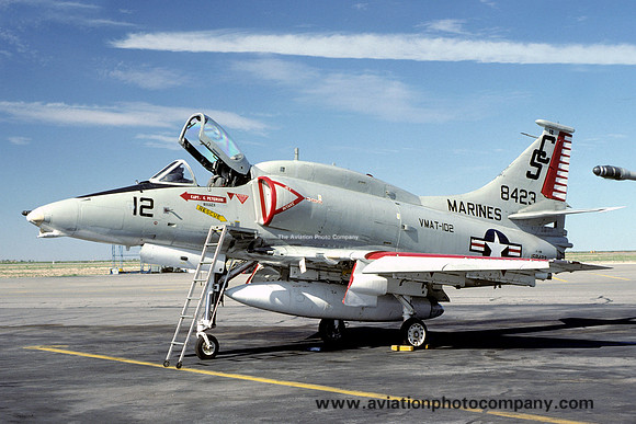US Marines VMAT-102 Douglas A-4M Skyhawk 158423/SC-12 (1980)