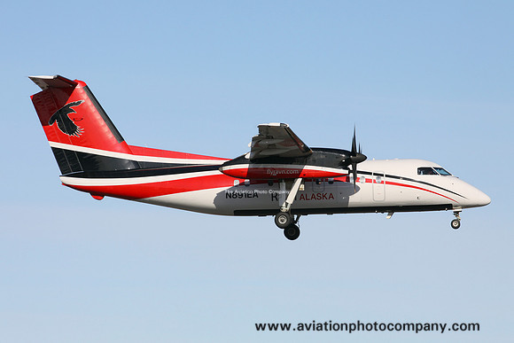 Ravn Alaska DHC-8-100 N891EA at Anchorage (2016)
