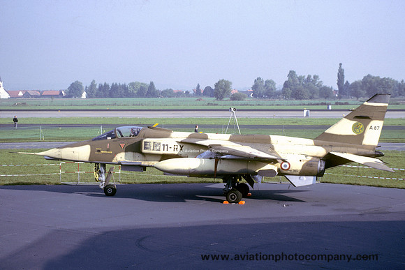 French Air Force EC3/11 Sepecat Jaguar A A87/11-RX (1986)