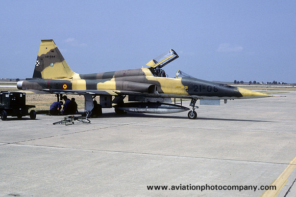 Spanish Air Force Ala 21 CASA/Northrop SF-5A Freedom Fighter A.9-044/21-06 (1987)