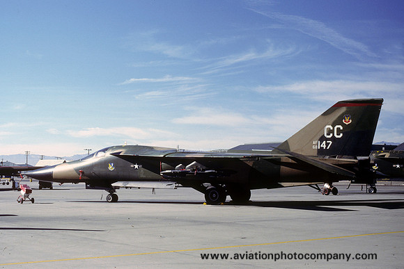 USAF 27 TFW 522 TFS General Dynamics F-111D Aardvark 68-0147/CC (1979)