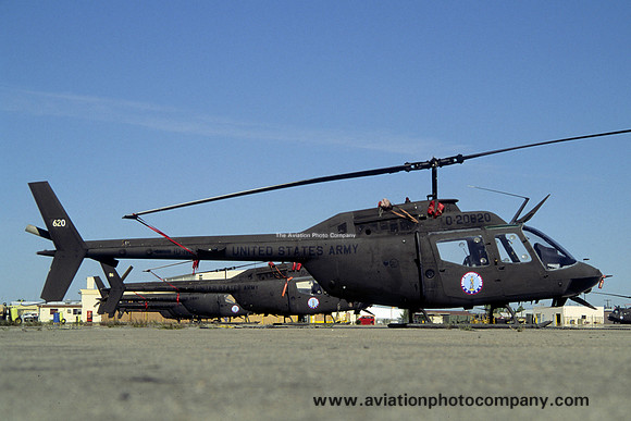 US Army Idaho ArNG 1/183 Avn Bell OH-58A Kiowa 71-20620 (1992)