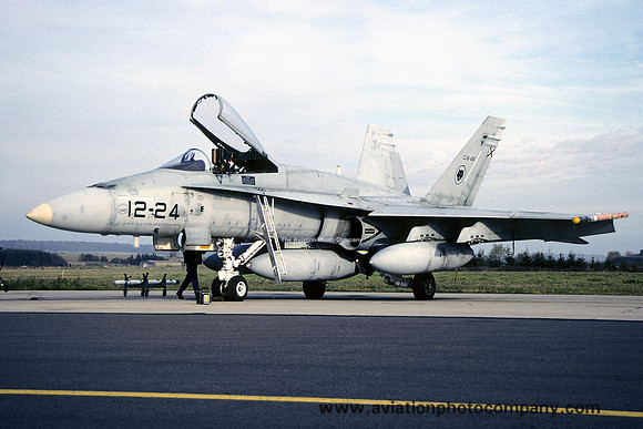 Spanish Air Force Ala 12 McDonnell Douglas EF-18A Hornet C.15-66/12-24 (2004)
