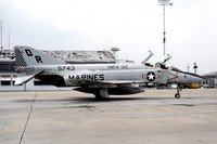 US Marines VMFA-312 McDonnell F-4J Phantom 155743/DR-4 (1980)