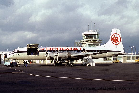 Redcoat Bristol Britannia G-AOVS (1977)