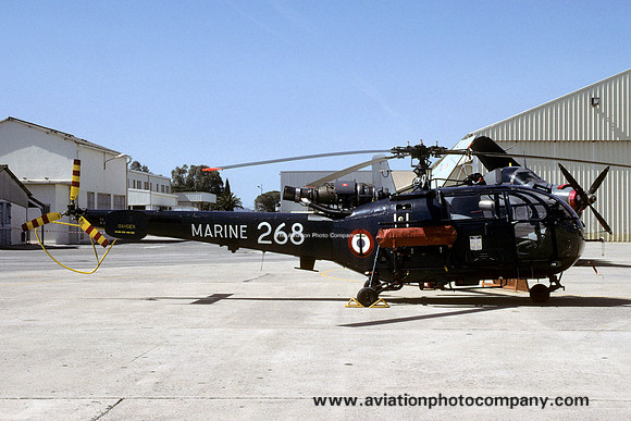 French Navy 22S Sud Alouette III 268 (2003)