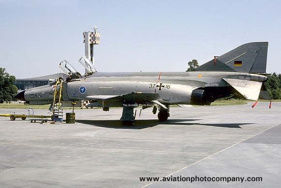 German Air Force EST61 McDonnell F-4F Phantom 37+16 (1985)