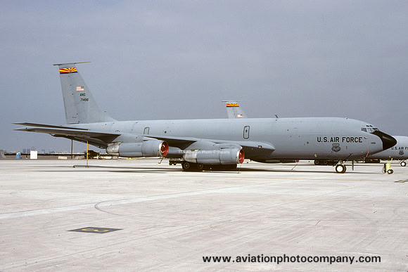 USAF Arizona ANG 197 ARS Boeing KC-135E Stratotanker 57-1496 (2000)