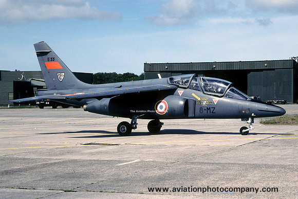 French Air Force EC1/8 Dassault Alpha Jet E E33/8-MZ (2003)