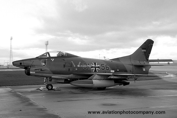 German Air Force LeKG41 FIAT G-91R 31+56 (1972)