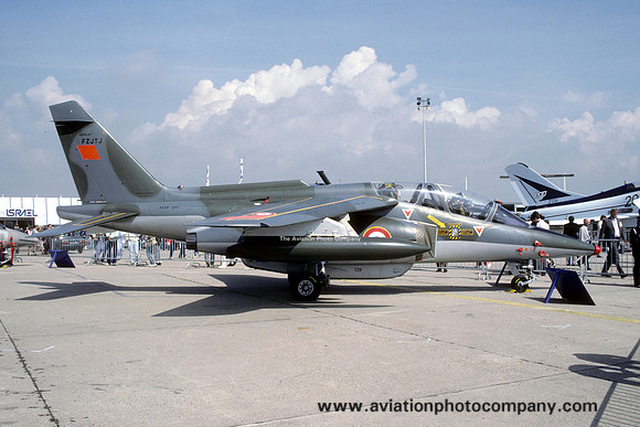 Dassault Breguet/Dornier Alpha Jet NGEAF-ZJTJ at the Paris Air Show (1987)